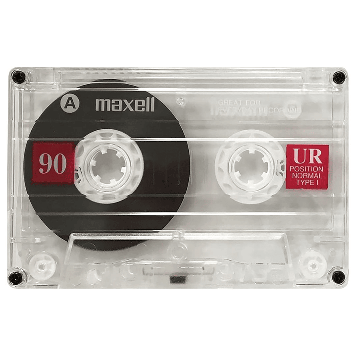 CASSETTE MAXELL UR 90 MINUTES / CASSETTE 3