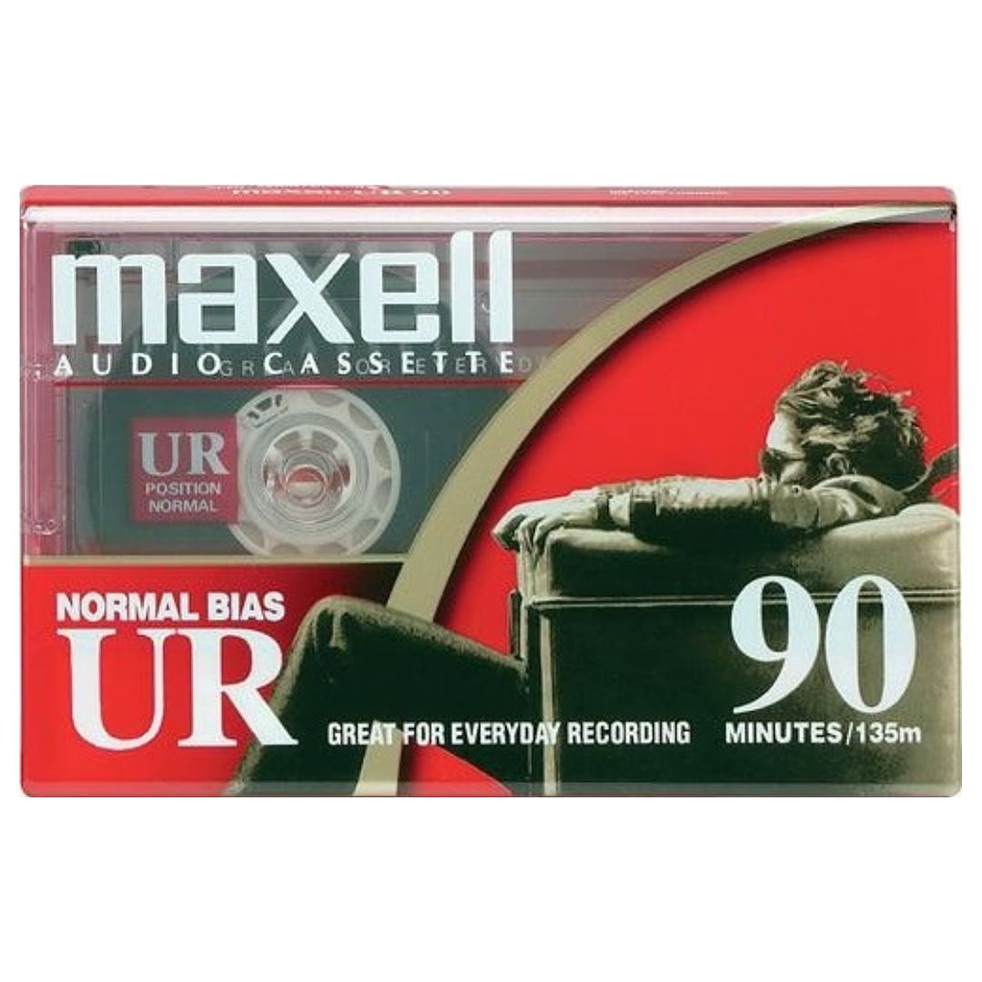 CASSETTE MAXELL UR 90 MINUTES / CASSETTE 1