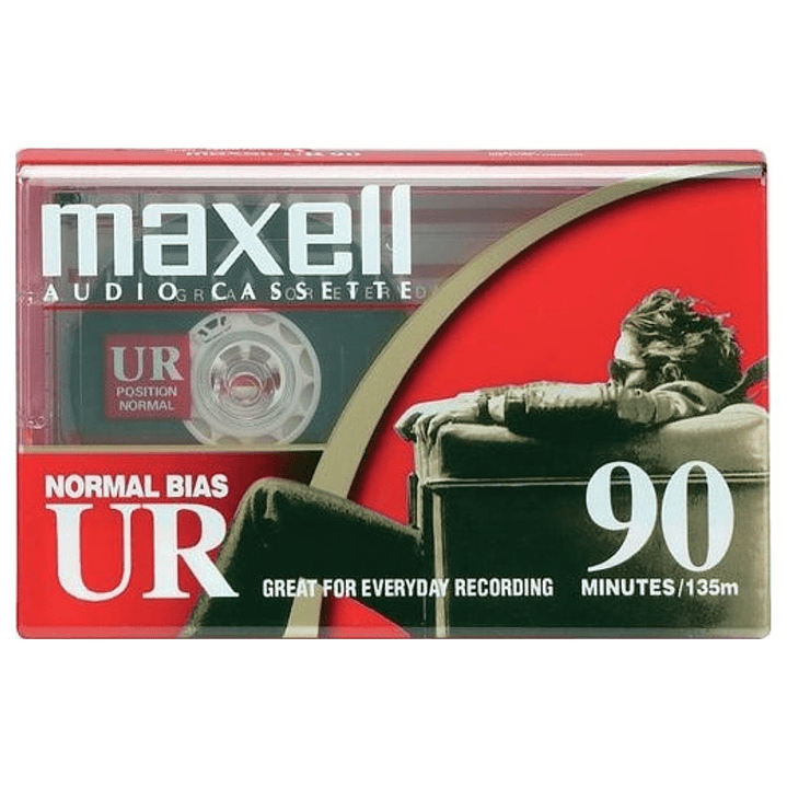 CASSETTE MAXELL UR 90 MINUTES / CASSETTE 1