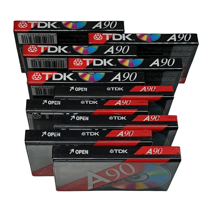 CASSETTE TDK A 90 MINUTES / CASSETTE 4