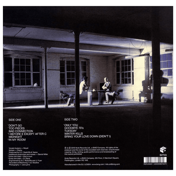 YAZOO - UPSTAIRS AT ERICS / VINILO 2