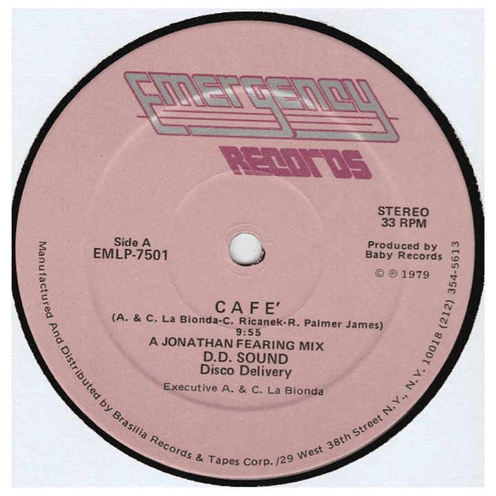 D.D. SOUND - CAFE / VINILO USADO 4