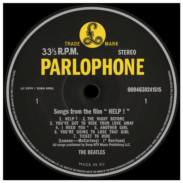 THE BEATLES - HELP! (ABIERTO) / VINILO USADO 4