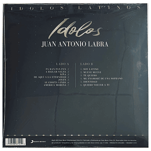 JUAN ANTONIO LABRA - IDOLOS LATINOS / VINILO