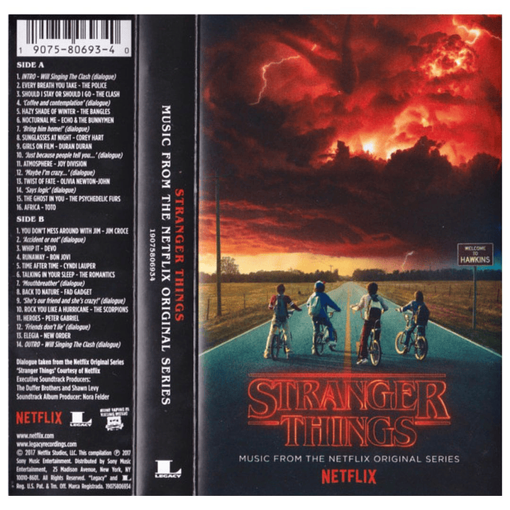 STRANGER THINGS - MUSIC FROM THE NETFLIX ORIGINAL SERIES / CASSETTE 4