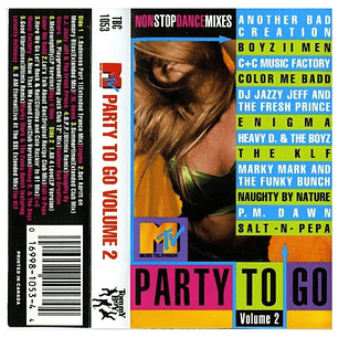 MTV PARTY TO GO - VOL.2 - VARIOUS / CASSETTE