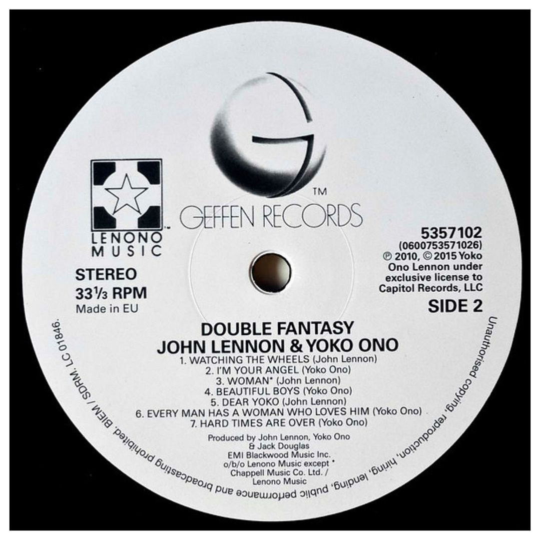 JOHN LENNON - DOUBLE FANTASY / VINILO 5