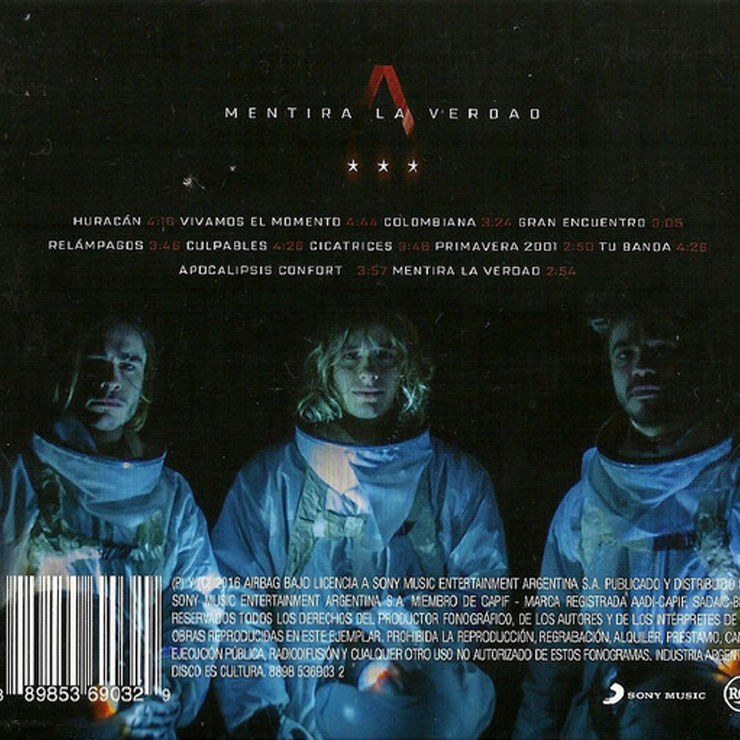AIRBAG - MENTIRA LA VERDAD / CD 2