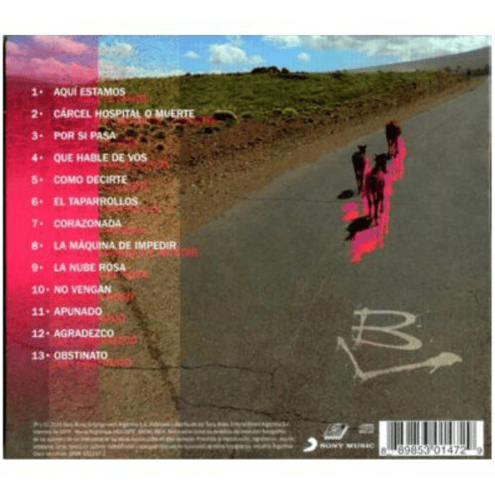 BERSUIT VERGARABAT - LA NUBE ROSA (DIGIPACK) / CD 2