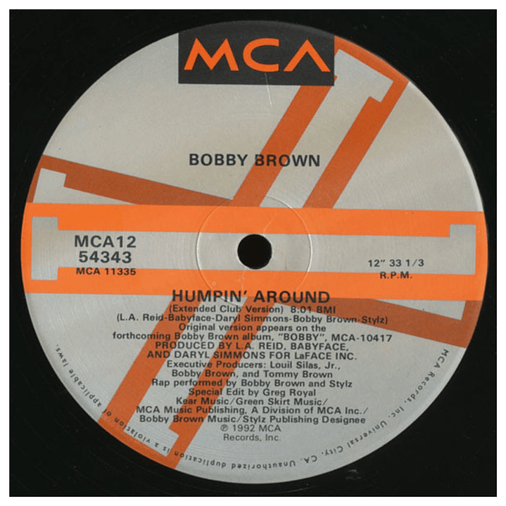 BOBBY BROWN - HUMPIN' AROUND / 12