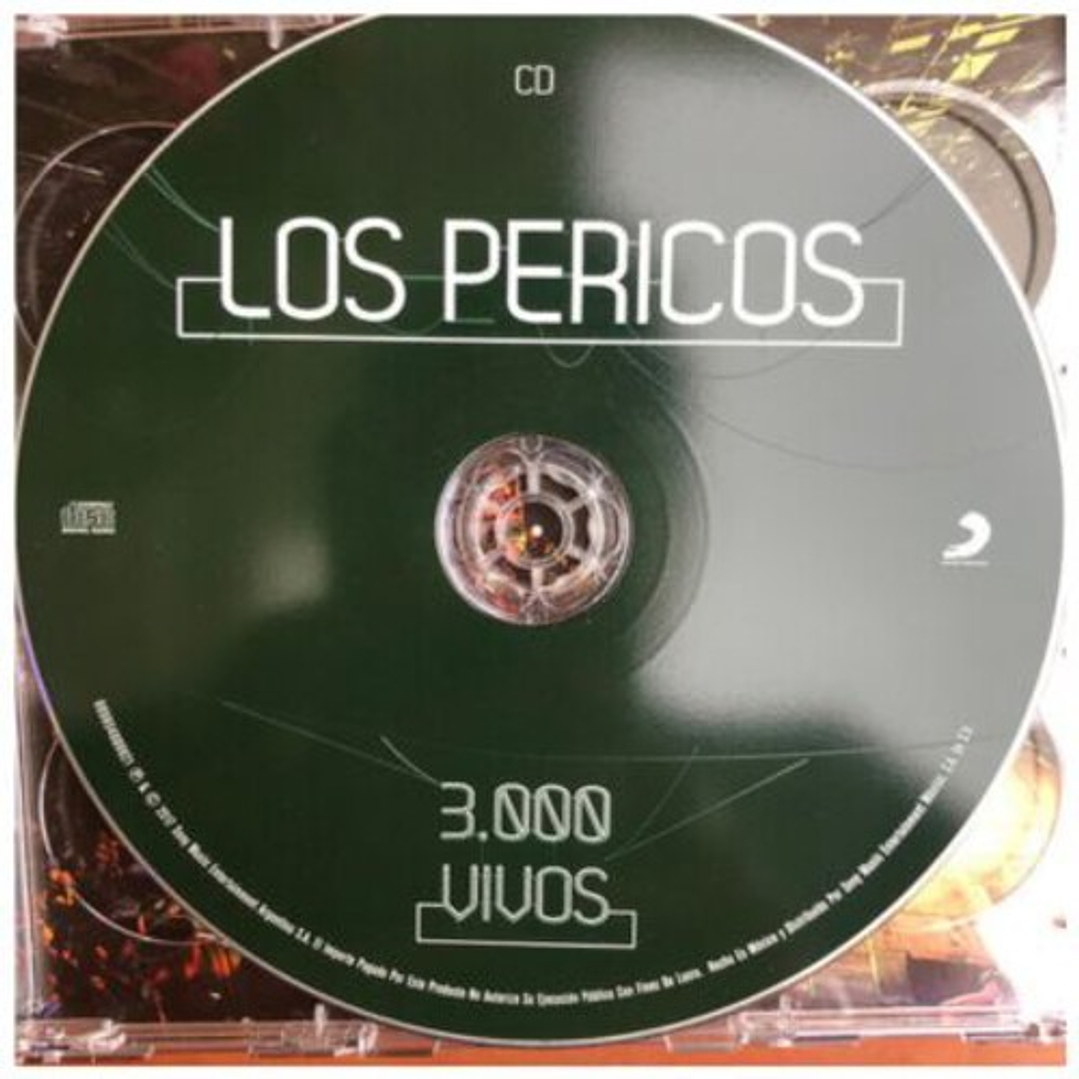 LOS PERICOS - 3.000 VIVOS (CD+DVD) / CD 3