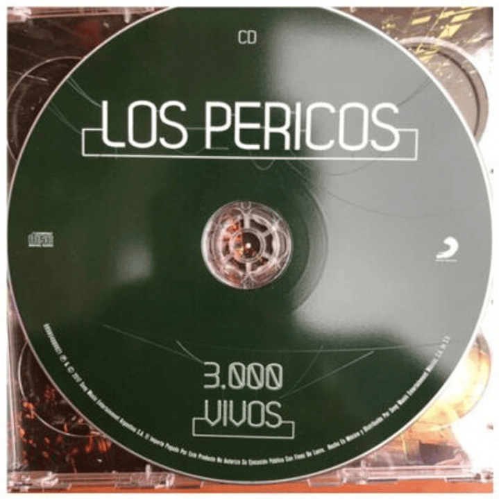 LOS PERICOS - 3.000 VIVOS (CD+DVD) / CD 3