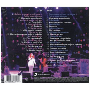 SANDRA MIHANOVICH - 40 AÑOS DE MUSICA (DIGIPACK) (CD+DVD) / CD