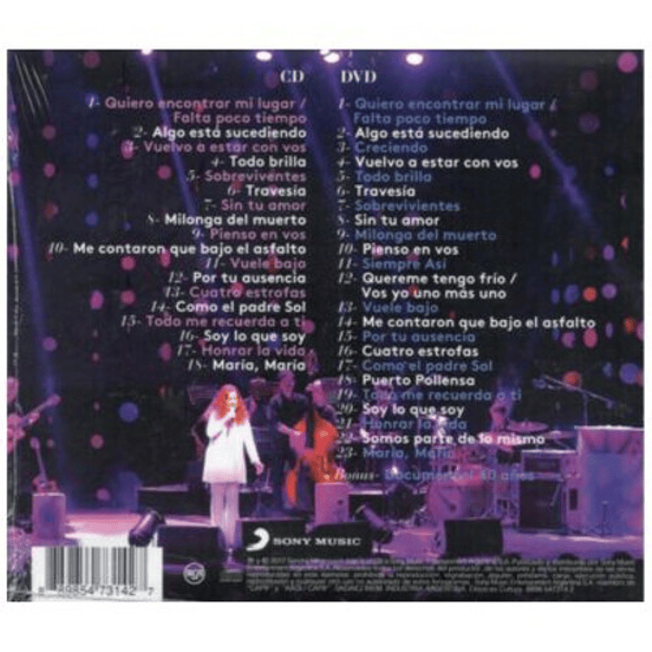 SANDRA MIHANOVICH - 40 AÑOS DE MUSICA (DIGIPACK) (CD+DVD) / CD 2