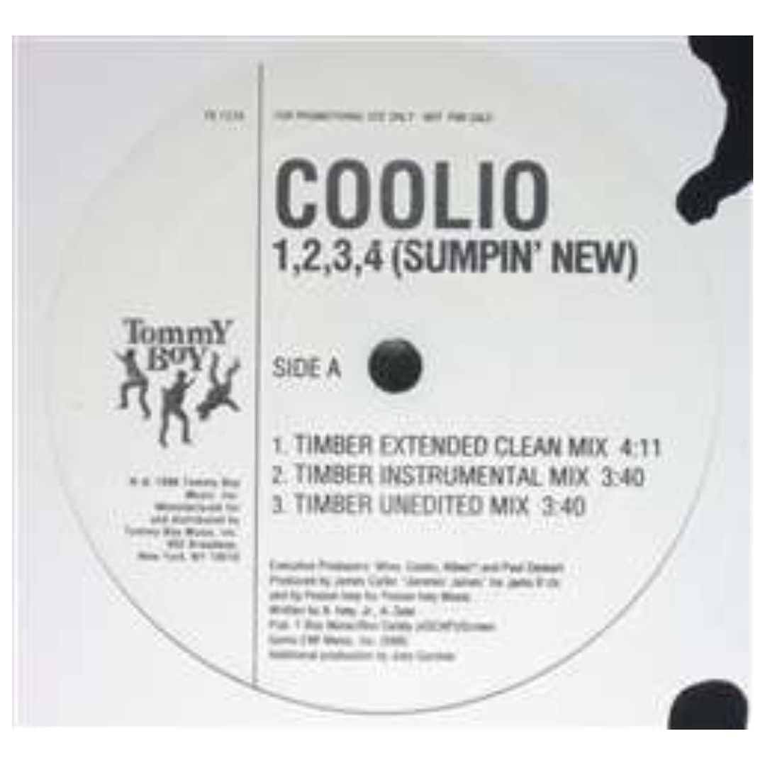 COOLIO - 1,2,3,4 (SUMPIN' NEW) (PROMO) / 12