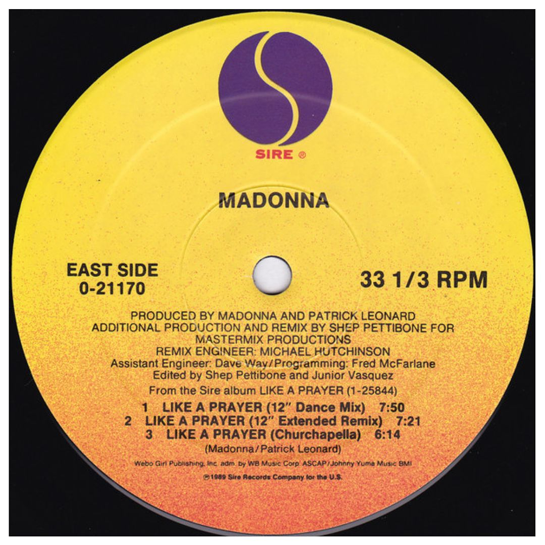 MADONNA - LIKE A PRAYER / 12