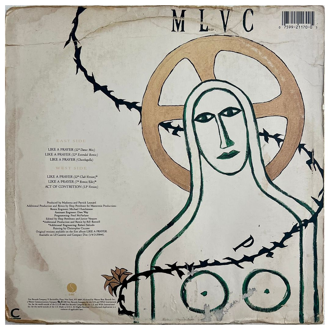 MADONNA - LIKE A PRAYER / 12