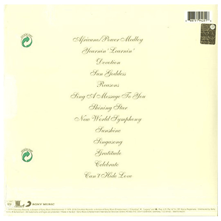 EARTH, WIND & FIRE - GRATITUDE (2LP) / VINILO  2