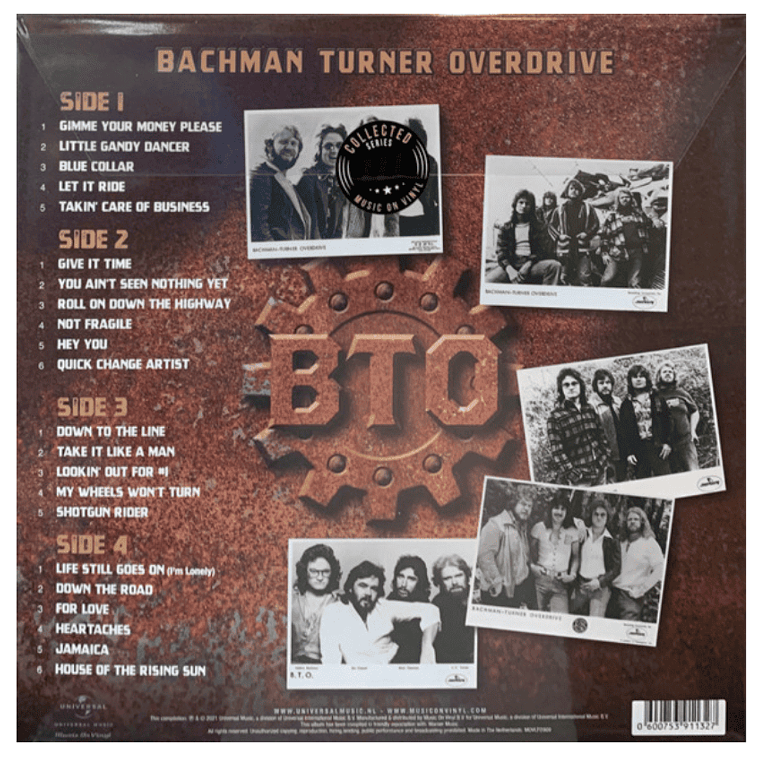 BACHMAN TURNER OVERDRIVE - COLLECTED (2LP) / VINILO 3
