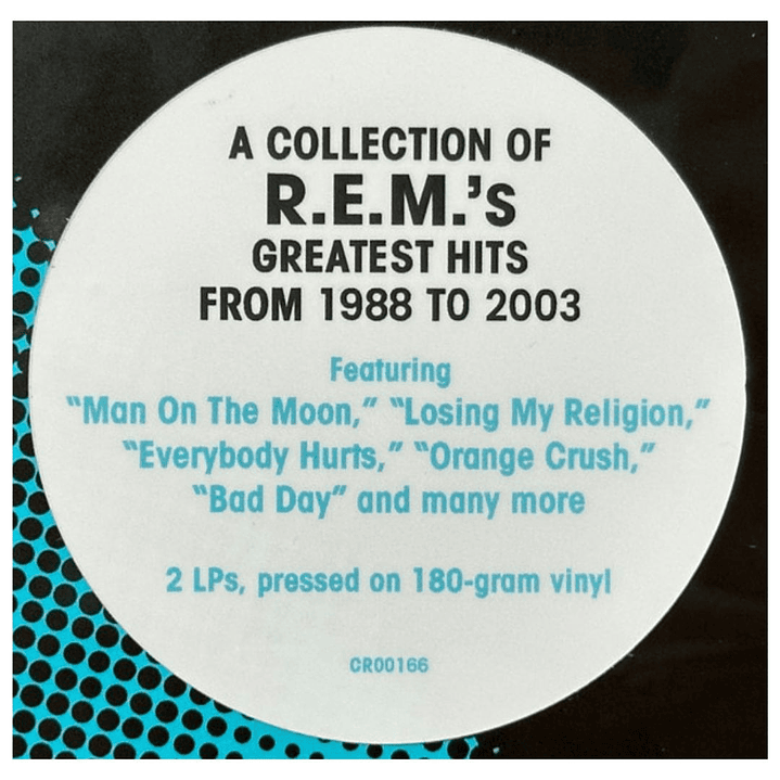 R.E.M. - IN TIME: THE BEST OF 1988-2003 (2LP) / VINILO 5