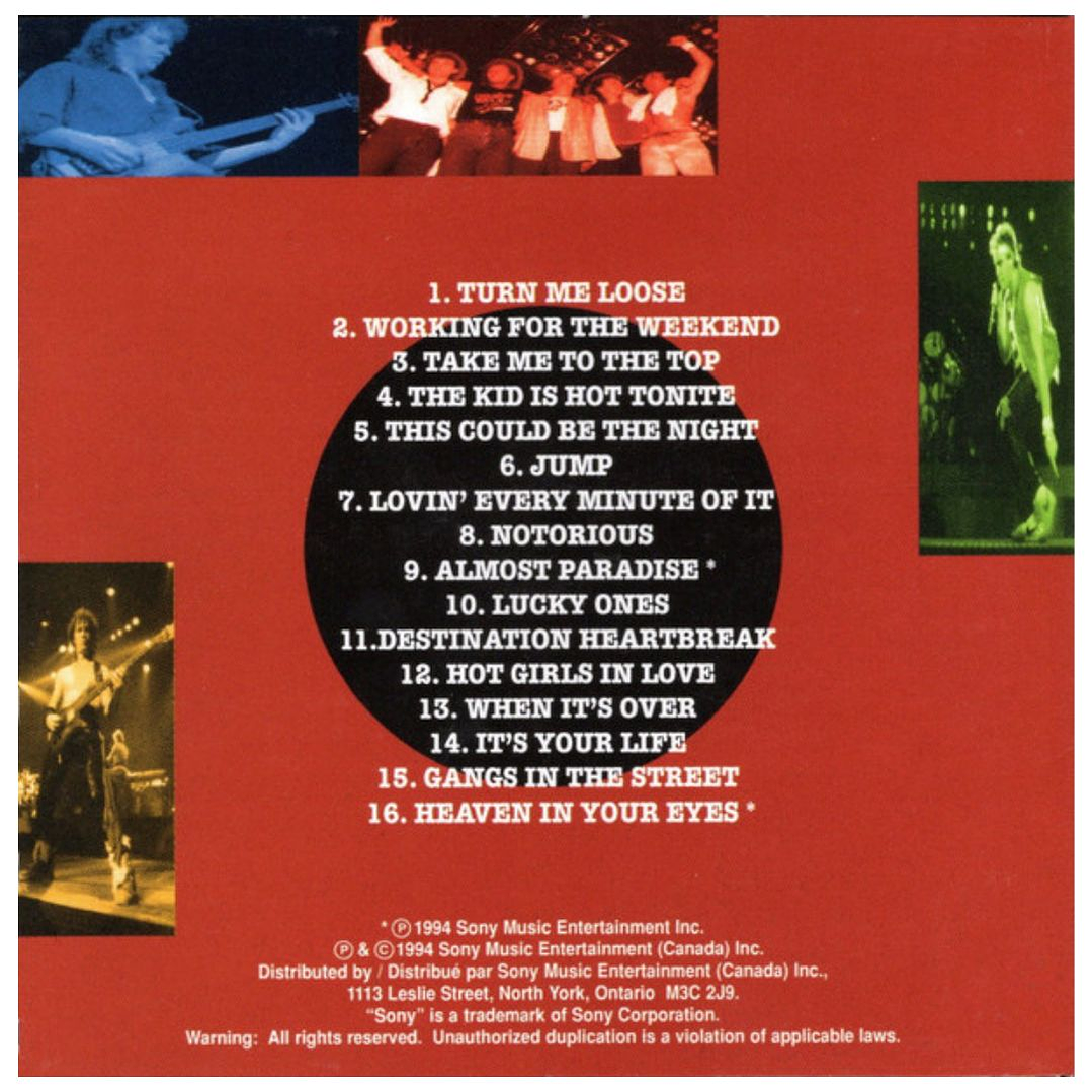 LOVERBOY - CLASSICS: THEIR GREATEST HITS / CD USADO 4