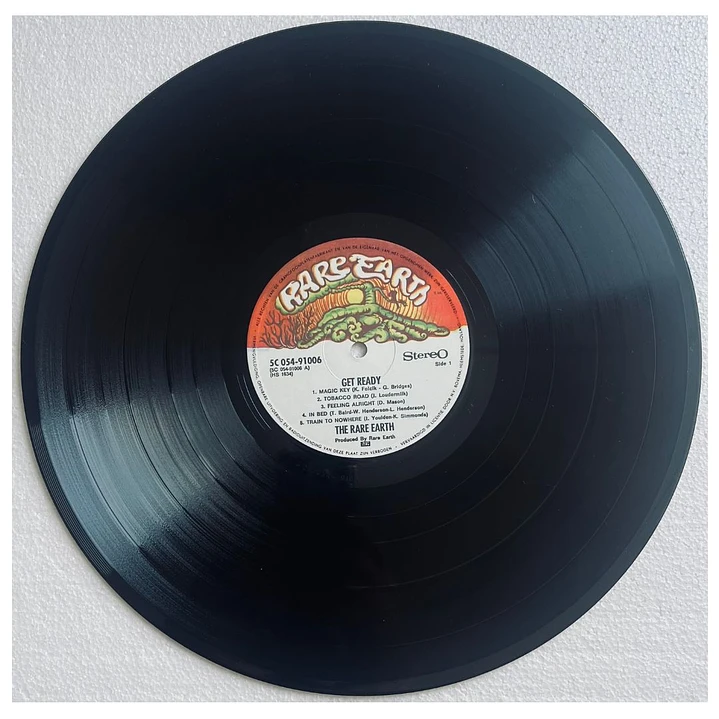 RARE EARTH - GET READY / VINILO USADO 3