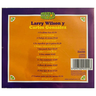 LARRY WILSON Y CARLOS GONZALEZ - MANO A MANO / CD USADO
