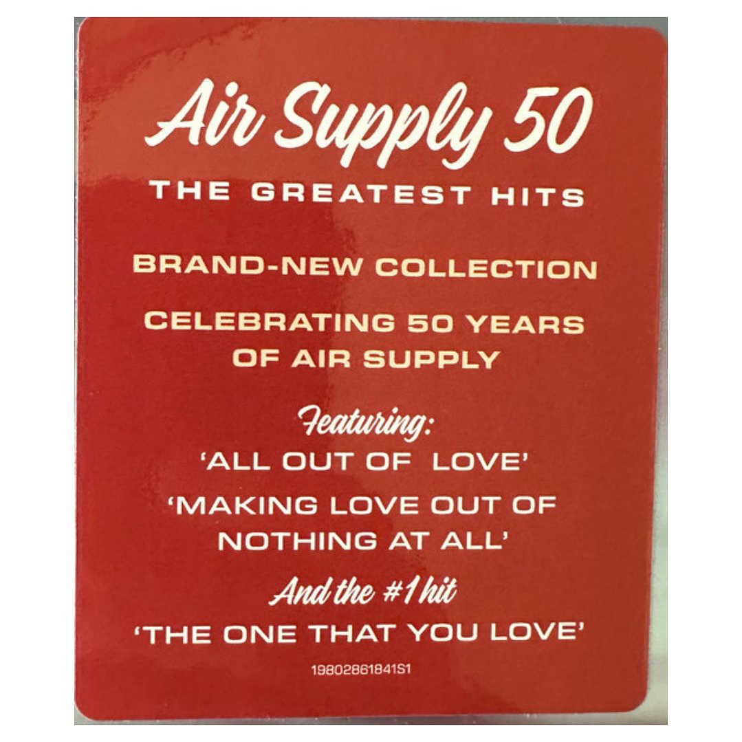 AIR SUPPLY - GREATEST HITS / VINILO 4