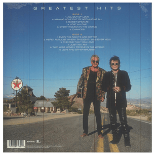 AIR SUPPLY - GREATEST HITS / VINILO