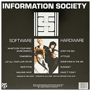 INFORMATION SOCIETY - INFORMATION SOCIETY (CLEAR VINYL) / VINILO