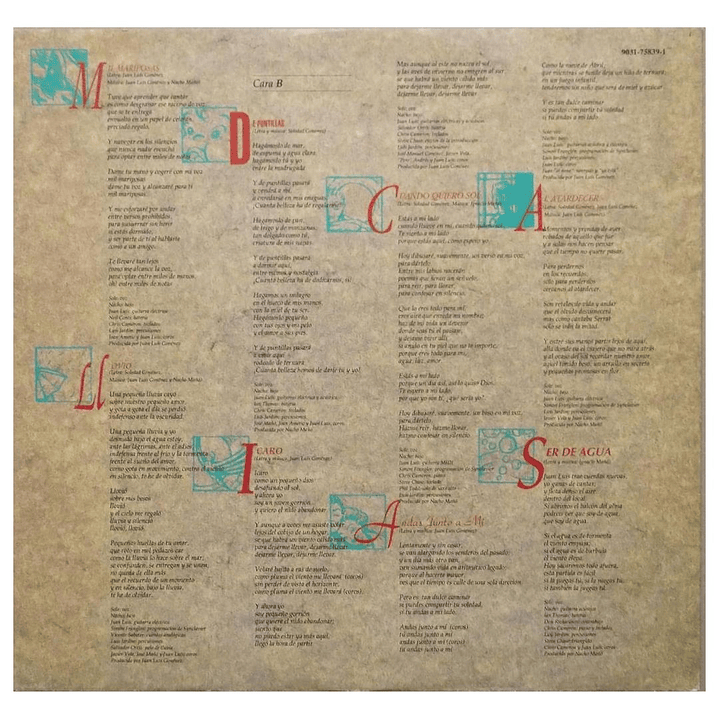 PRESUNTOS IMPLICADOS -	SER DE AGUA (LP+CD) / VINILO 5