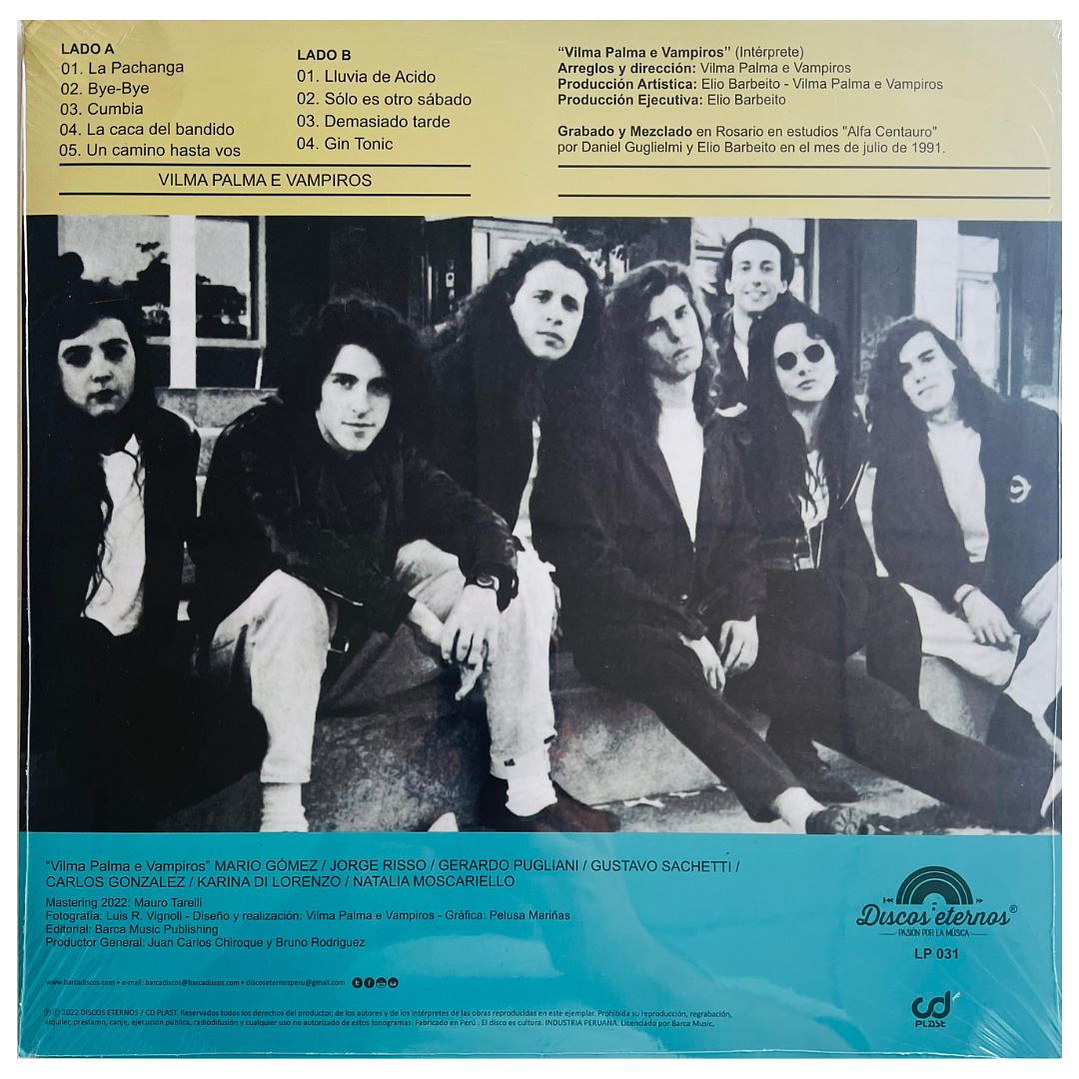 VILMA PALMA E VAMPIROS - LA PACHANGA (VINILO DORADO) / VINILO 2