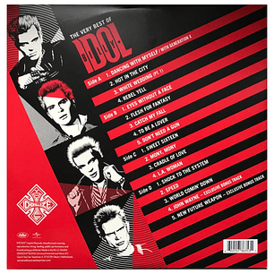 BILLY IDOL - THE VERY BEST OF (2LP) / VINILO