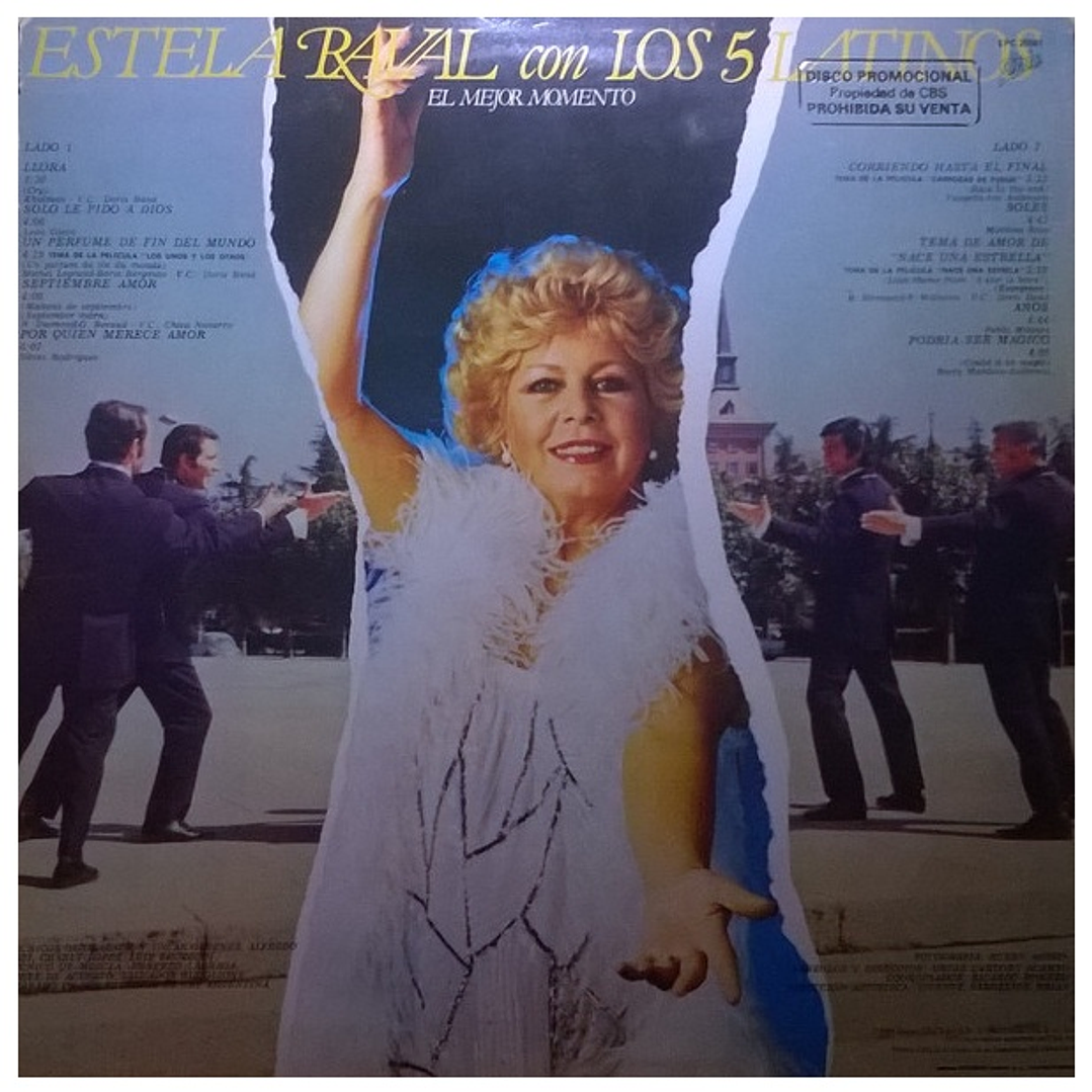 ESTELA RAVAL CON LOS 5 LATINOS - EL MEJOR MOMENTO (DIGIPACK) / CD 2