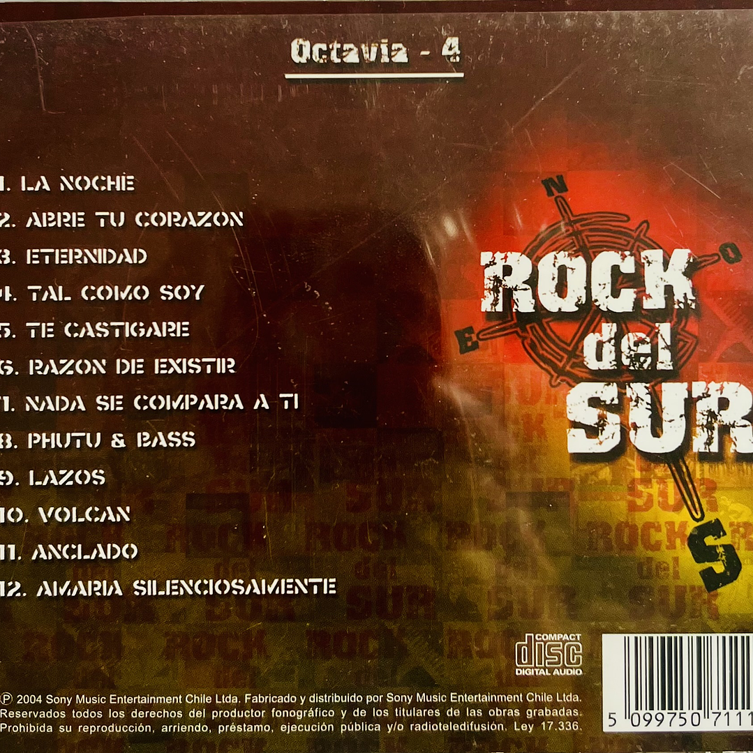 OCTAVIA - OCTAVIA 4 - ROCK DEL SUR / CD 2