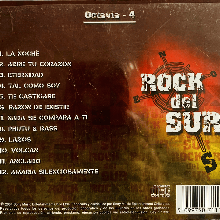 OCTAVIA - OCTAVIA 4 - ROCK DEL SUR / CD 2