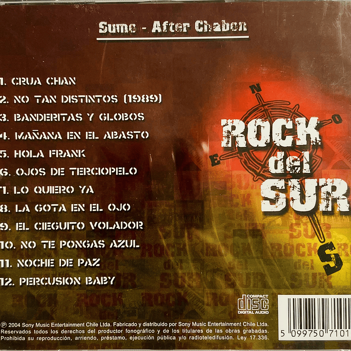 SUMO - AFTER CHABON: ROCK DEL SUR / CD 2