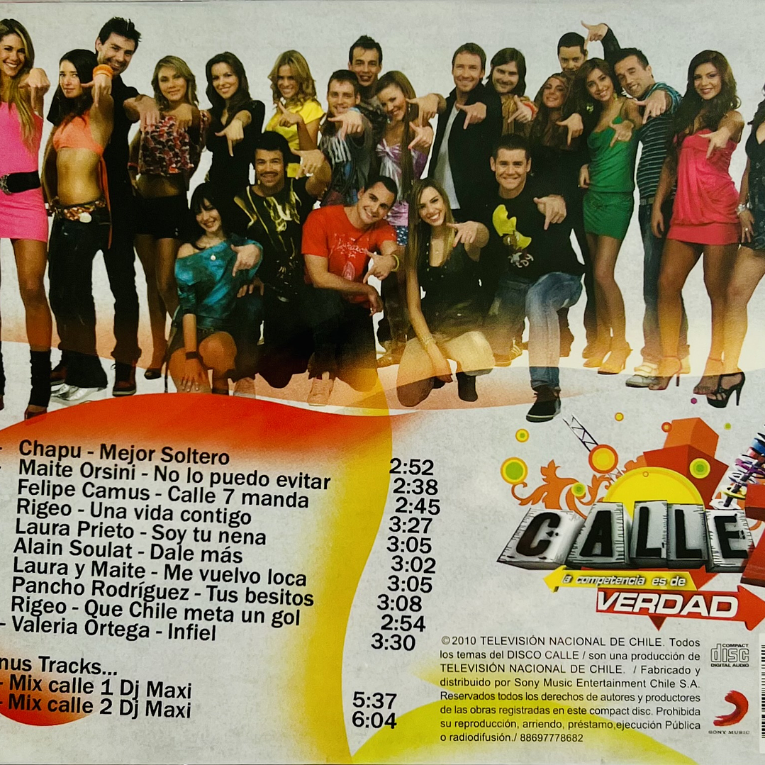 CALLE 7 - LOS GRANDES EXITOS DE CALLE 7 / CD 2