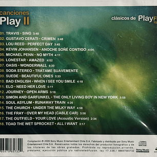 CANCIONES PLAY - VOLUMEN 2: VARIOS ARTISTAS / CD