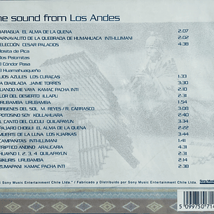 THE SOUND FROM LOS ANDES - VARIOS INTERPRETES / CD