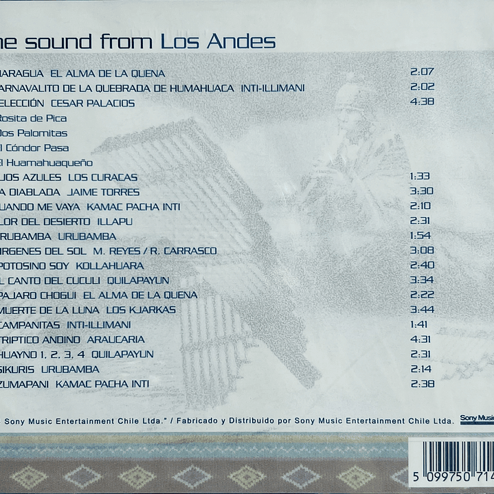 THE SOUND FROM LOS ANDES - VARIOS INTERPRETES / CD 2
