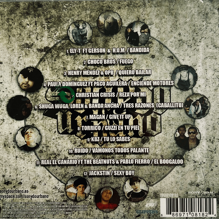 SONYDO URBANO - VARIOS ARTISTAS / CD 2