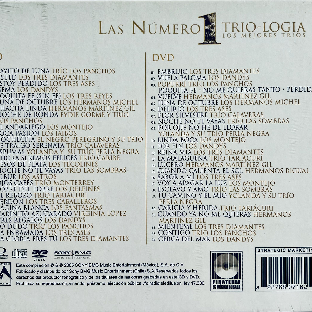 TRILOGIA: LOS MEJORES TRIOS - LAS NUMERO 1 / CD 2