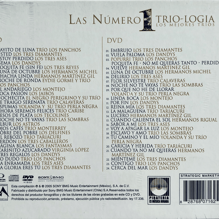 TRILOGIA: LOS MEJORES TRIOS - LAS NUMERO 1 / CD 2