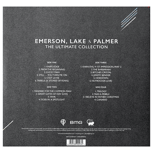 EMERSON, LAKE & PALMER - THE ULTIMATE COLLECTION (CLEAR VINYL) (2LP) / VINILO