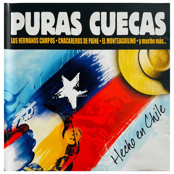 PURAS CUECAS – HECHO EN CHILE - VARIOS ARTISTAS / CD USADO 1