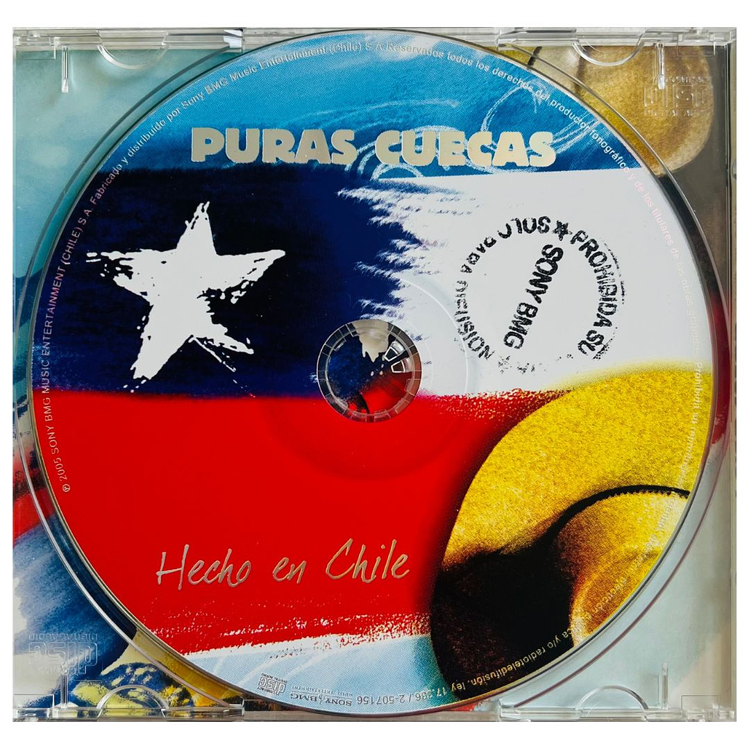 PURAS CUECAS – HECHO EN CHILE - VARIOS ARTISTAS / CD USADO 3