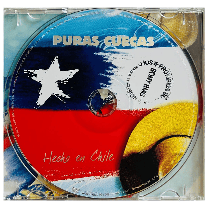 PURAS CUECAS – HECHO EN CHILE - VARIOS ARTISTAS / CD USADO 3