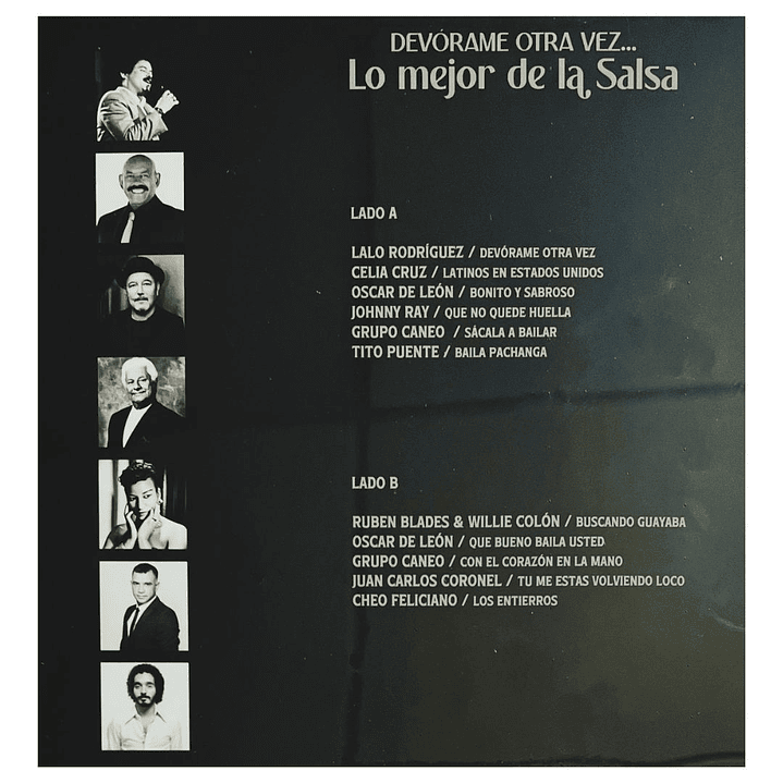 DEVORAME OTRA VEZ - LO MEJOR DE LA SALSA: VARIOS / VINILO 4