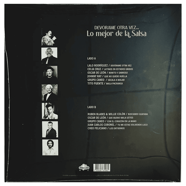 DEVORAME OTRA VEZ - LO MEJOR DE LA SALSA: VARIOS / VINILO 2